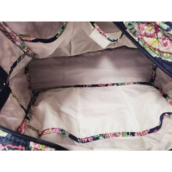 Vera Bradley Petal Paisley Shoulder Bag #A66 - Picture 8 of 8